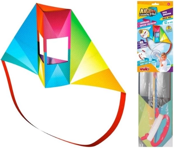 Eolo Toys mini aquilone delta in nylon 56 × 30 cm