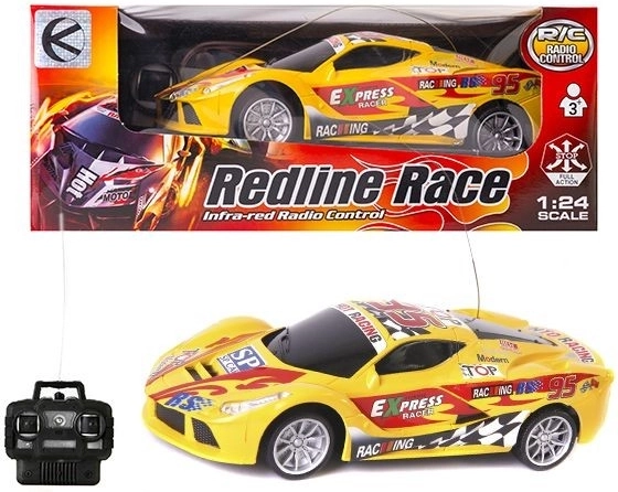 Auto sportiva RC colorata con telecomando - 1 pezzo