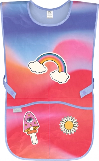 BAAGL grembiule per bambini Arcobaleno – rosso