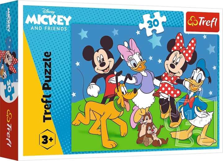 Puzzle da 30 pezzi – MICKEY E AMICI di Trefl
