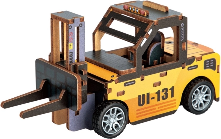 2Kids Toys puzzle 3D in legno carrello elevatore