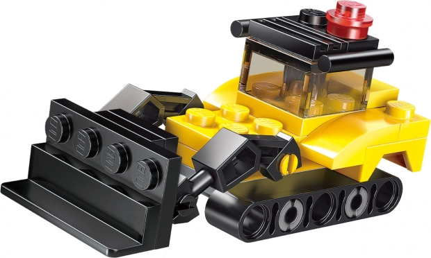 Set di costruzione QMAN Hyperfunction Tactical Unit – bulldozer 3 in 1
