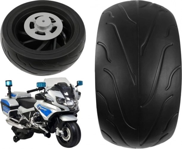 Ruota posteriore per moto elettrica BMW R1200 in morbida schiuma EVA