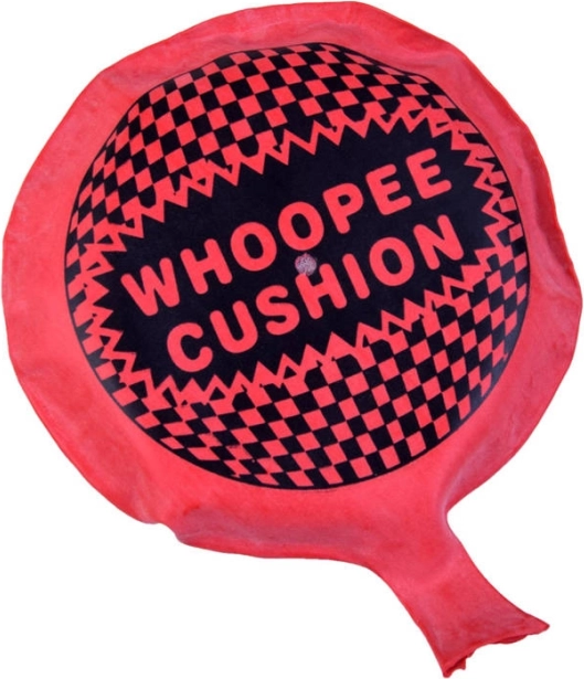 Cuscino scoreggiante scherzoso (whoopee cushion) - 1 pezzo