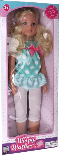 bambola camminante con fiocco 70 cm