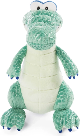 Coccodrillo di peluche Nici McDile 27 cm seduto Green