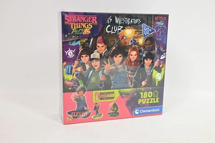 Puzzle Clementoni Stranger Things 180 pezzi in scatola quadrata
