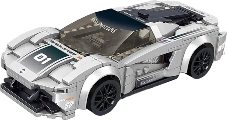 Kit auto sportivo RC grigio