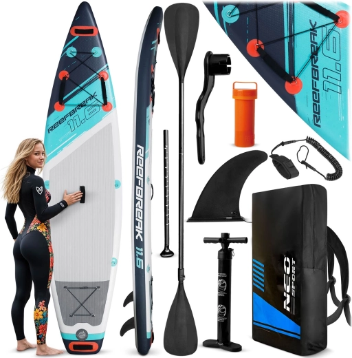 Tavola SUP gonfiabile Neo-Sport Reefbreak 11'6 350 cm con accessori