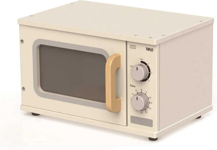 Tidlo Forno a microonde in legno per cucina giocattolo (Education)