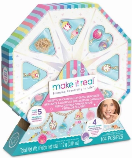 Braccialetti con lucidalabbra Sweet Spin Carnival