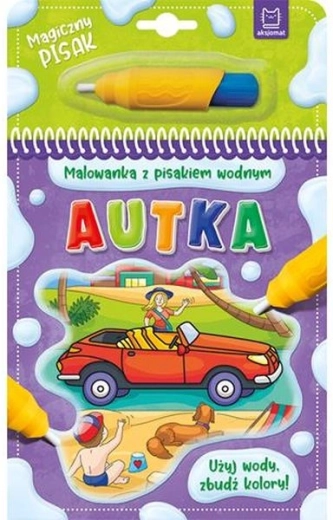 Album da colorare ad acqua con pennarello ad acqua – Auto