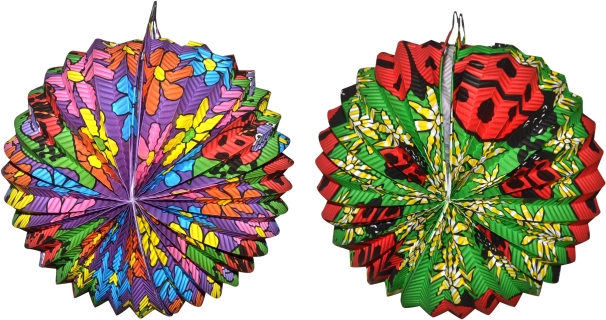 Lampione Sfera Coccinella 25 cm