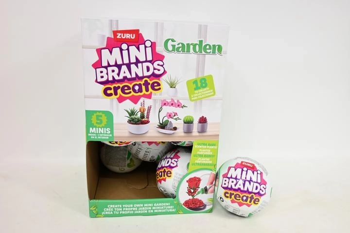 ZURU Mini Brands Create Giardino botanico – capsula con mini piante