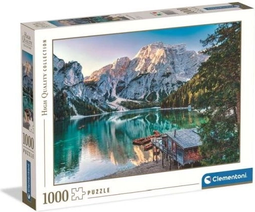 Puzzle Clementoni Emerald Lake Braies, 1000 pezzi