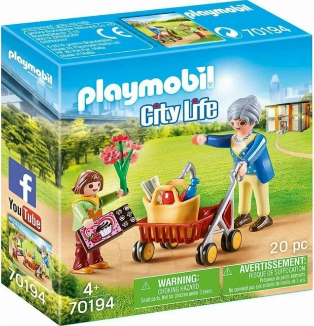 Nonna con deambulatore Playmobil