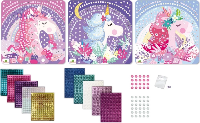 Stick & Fun mosaico Unicorni