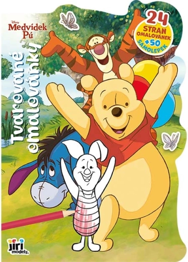 Album da colorare sagomato Winnie the Pooh