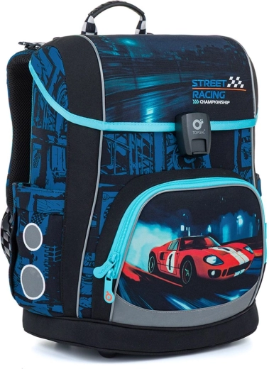 Cartella scolastica leggera Topgal Aira street racing