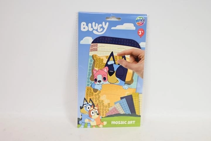 Bluey mosaico creativo A5 con adesivi in gommapiuma