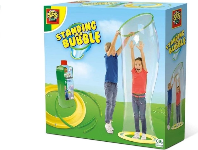 Mega bolla gigante in cui si può stare in piedi SES – set per bolle giganti