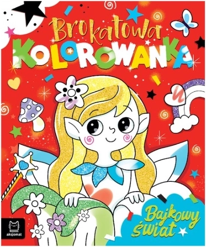 Coloring book glitterato Mondo delle fiabe