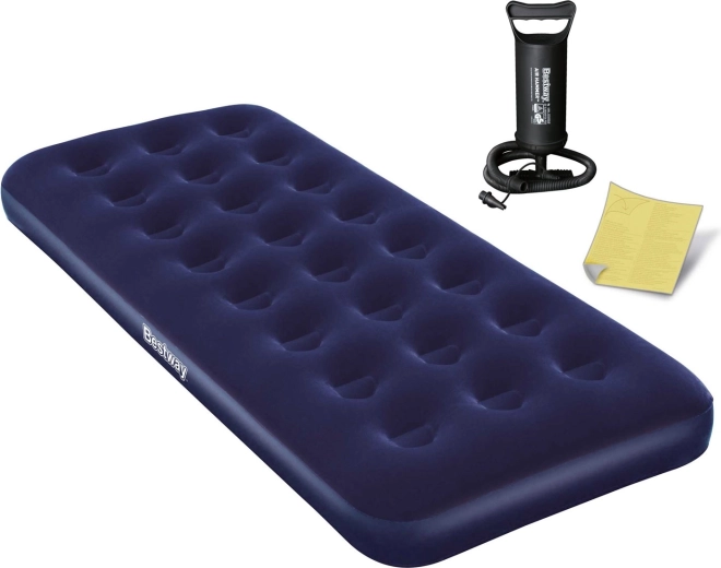 Materasso gonfiabile 185 × 76 × 22 cm con pompa a pistone BESTWAY