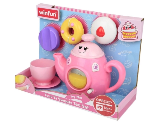 Set magico del tè dolce