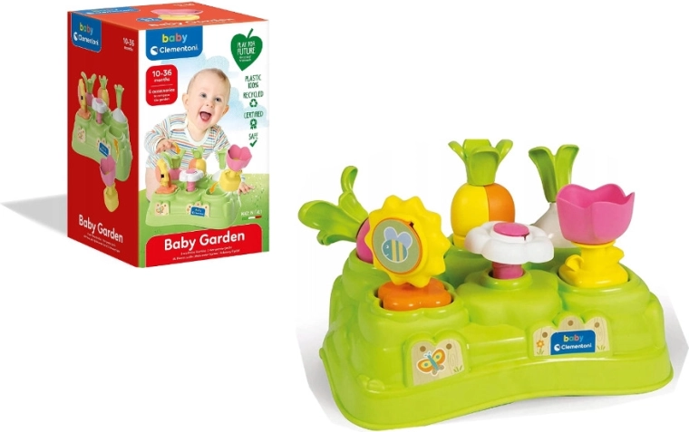 Gioco di smistamento Kolorowy Ogród – ordinatore da giardino di forme e colori