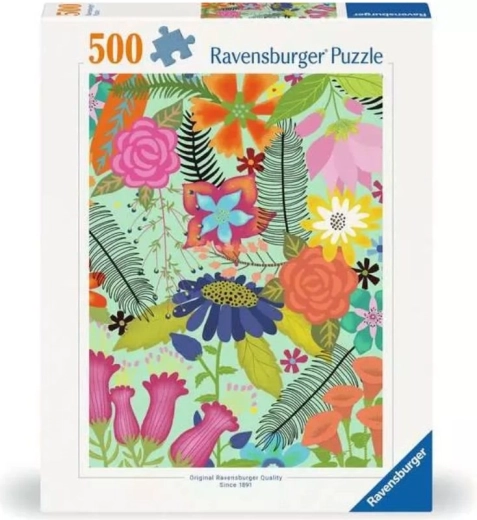 Puzzle Ravensburger Giungla floreale da 500 pezzi
