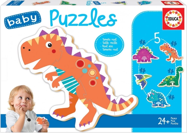 Educa baby puzzle dinosauri 5in1