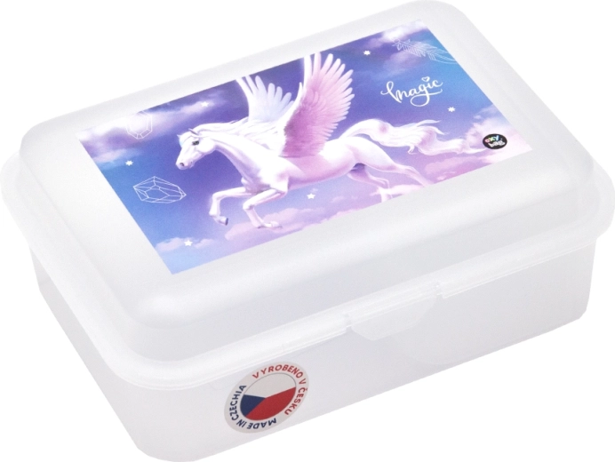 Scatola per pranzo Pegas con scomparto