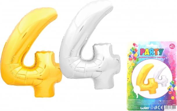 Palloncino gonfiabile numero 4