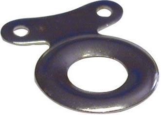 Occhiello per quadri nichelato misura 2, confezione da 200 pz