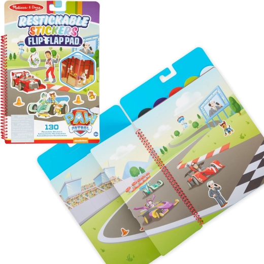 Melissa & Doug Paw Patrol libro creativo con adesivi riutilizzabili 130 pz