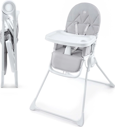 Kinderkraft seggiolone Binci, grigio chiaro