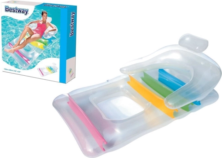 Materassino e poltrona gonfiabile per acqua 165 × 89 cm BESTWAY