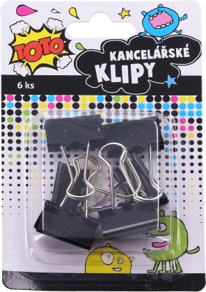 Clip da ufficio 25 mm, 6 pz