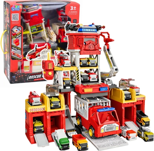 Stazione di soccorso dei vigili del fuoco – base multifunzionale con luci e suoni