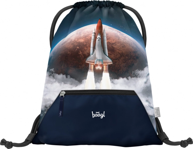 Borsa con tasca Space Shuttle