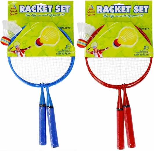 Set da badminton Mega Creative: 2 racchette e volano