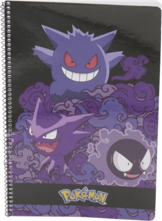 Quaderno A4 con rilegatura a spirale di Pokémon - Gengar