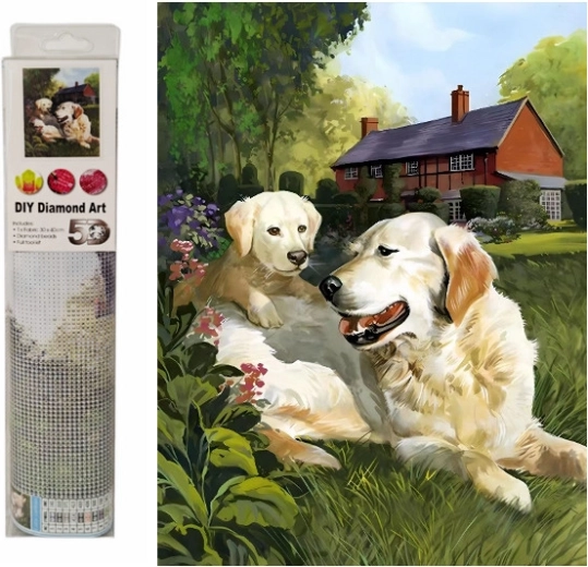 Mosaico di diamanti – labrador