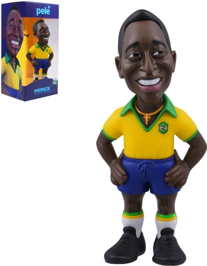 Figurina da collezione Minix Pelé (FC Santos) - 1 pezzo