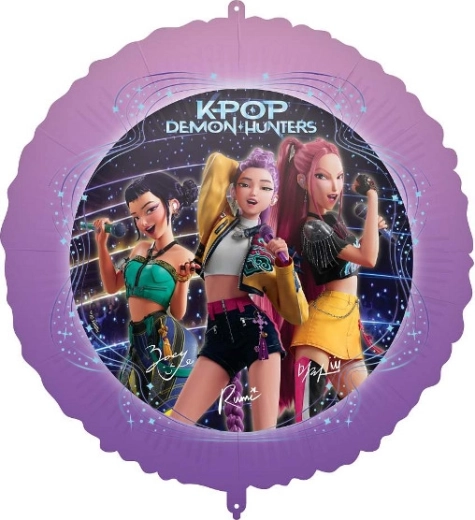 Palloncino in foil K-Pop Demon Hunters