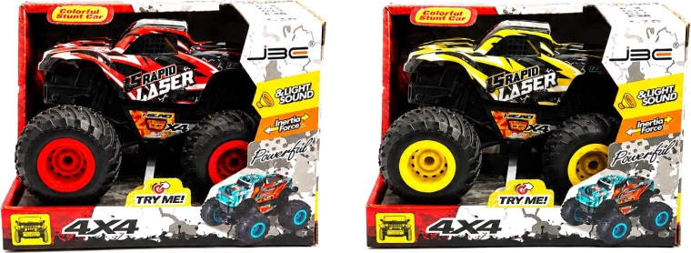Jeep monster truck con ruote grandi - 1 pezzo