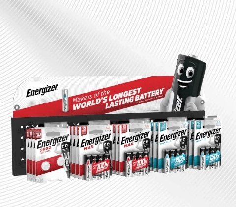 Energizer supporto orizzontale con fissaggio magnetico 5×1