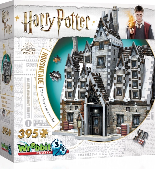 WREBBIT puzzle 3D HARRY POTTER: I Tre Manici di Scopa – 395 pezzi