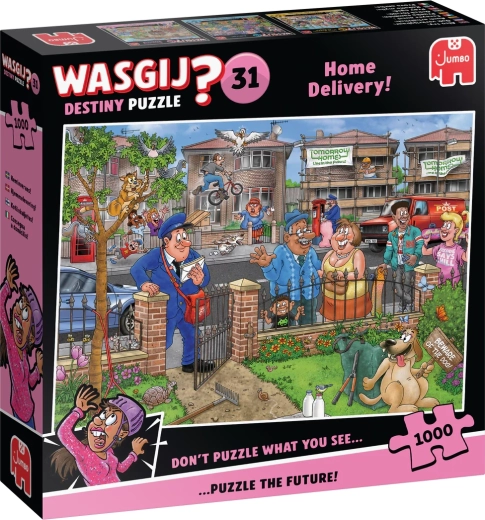 Jumbo Wasgij Retro Destiny 31: Consegna a domicilio! 1000 pezzi