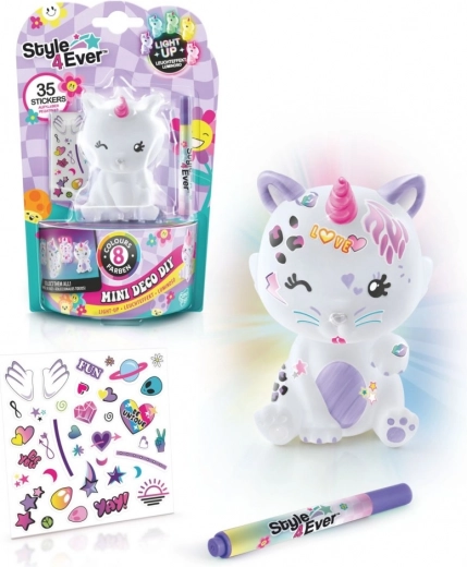 Figura decorativa luminosa STYLE4EVER mini deco, 8 colori